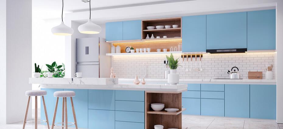 Vinil Design de interiores O6 Solid Light Blue 