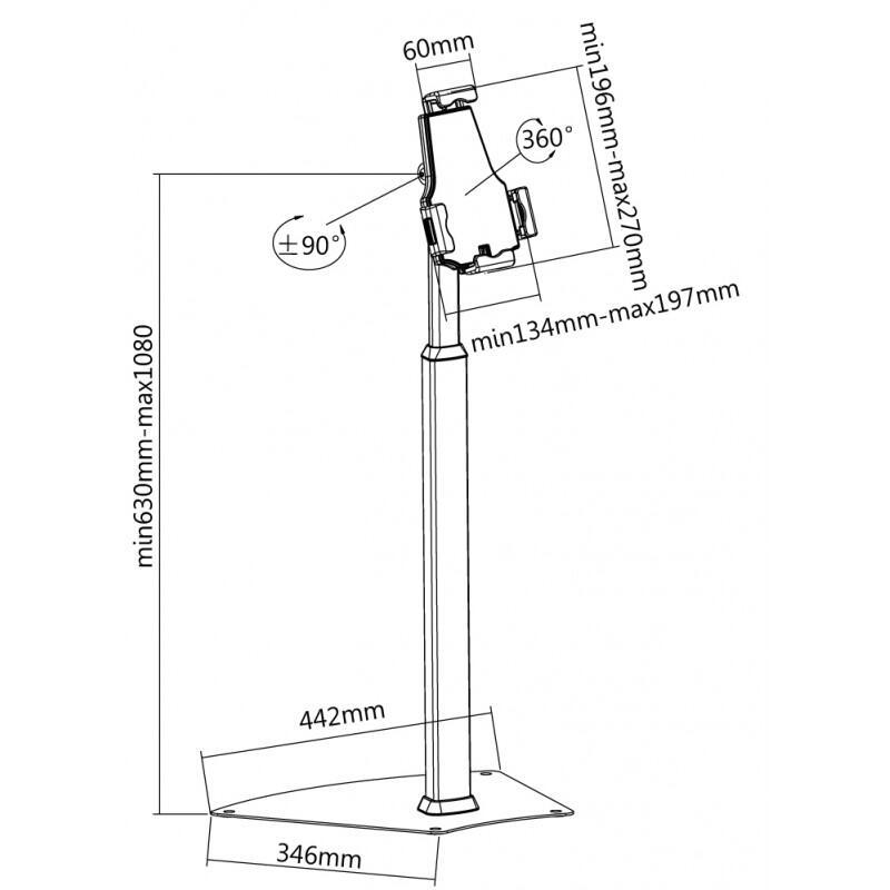 Suporte Tabula Lock Floor
