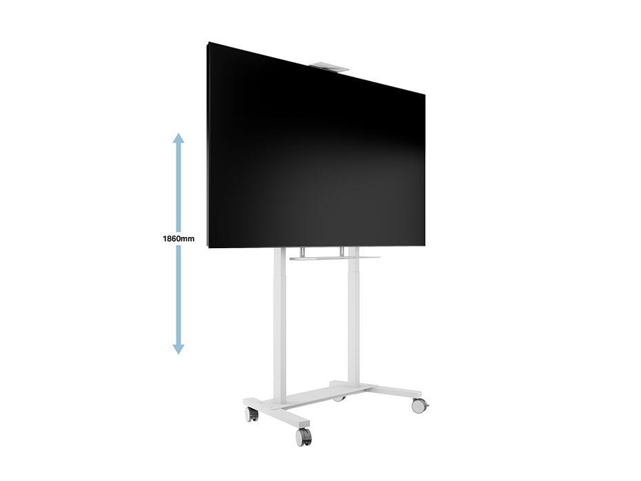 Suporte Motorizado M Floorstand XL 150Kg White