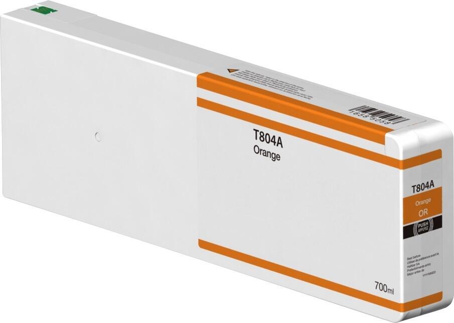 Epson T804A Laranja Compatível