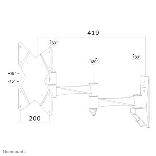Suporte de parede TV FPMA-W835
