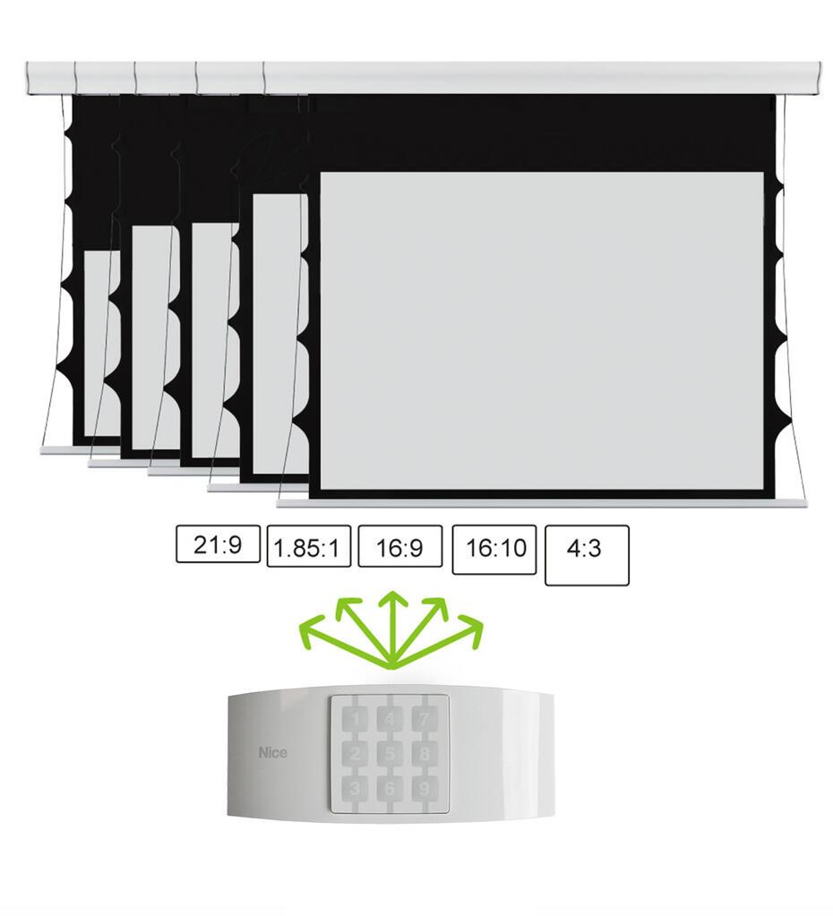 Tela Screenline Wave Multiformat 264cm