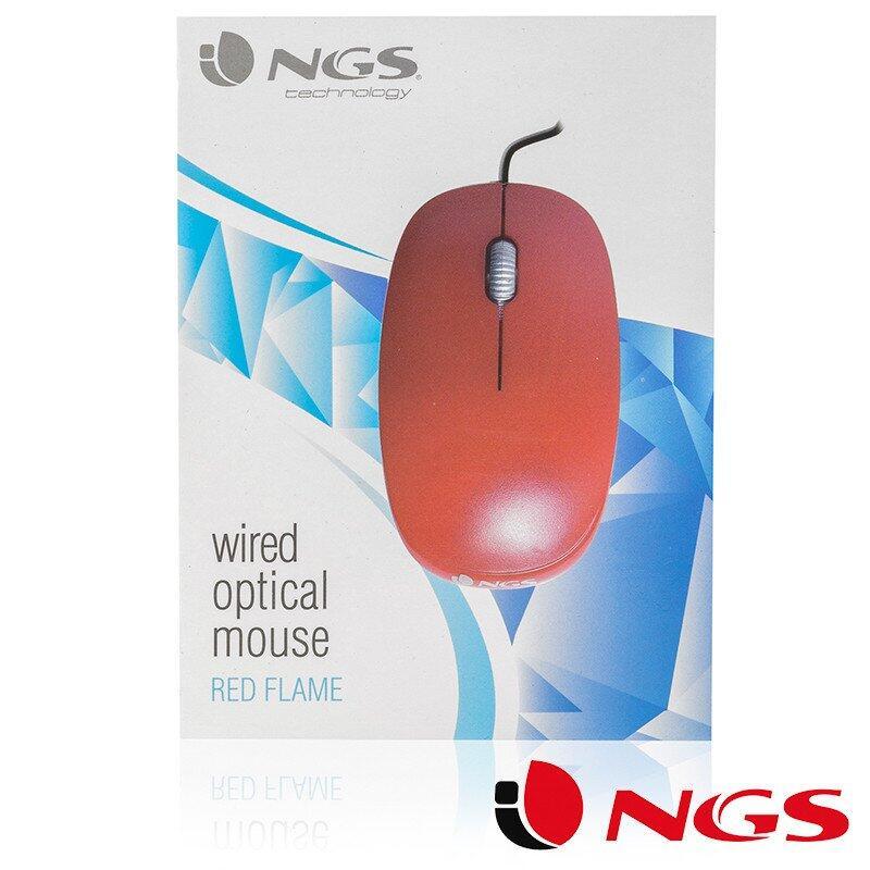 Rato NGS USB Flame Red