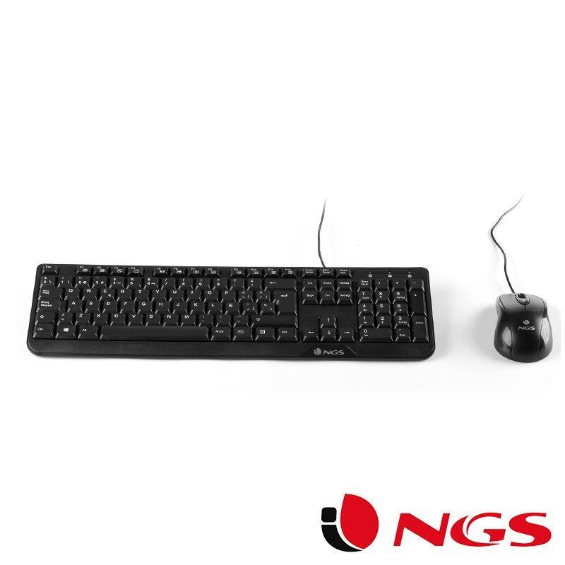 Teclado + Rato Wired Cocoa NGS