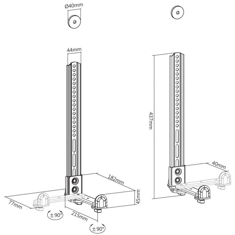 Suporte para barra de som  SBH114