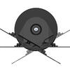 M VESA Bolt Down TV-mount Turn 200