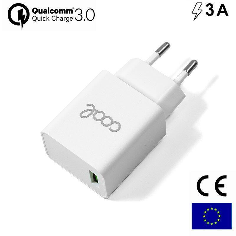 Carregador Universal 1 x USB COOL 2.4A White