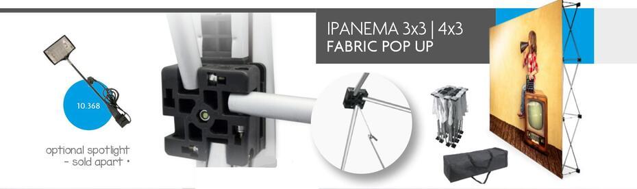 Pop Up Economic Ipanema Velcro 3x3/4x3