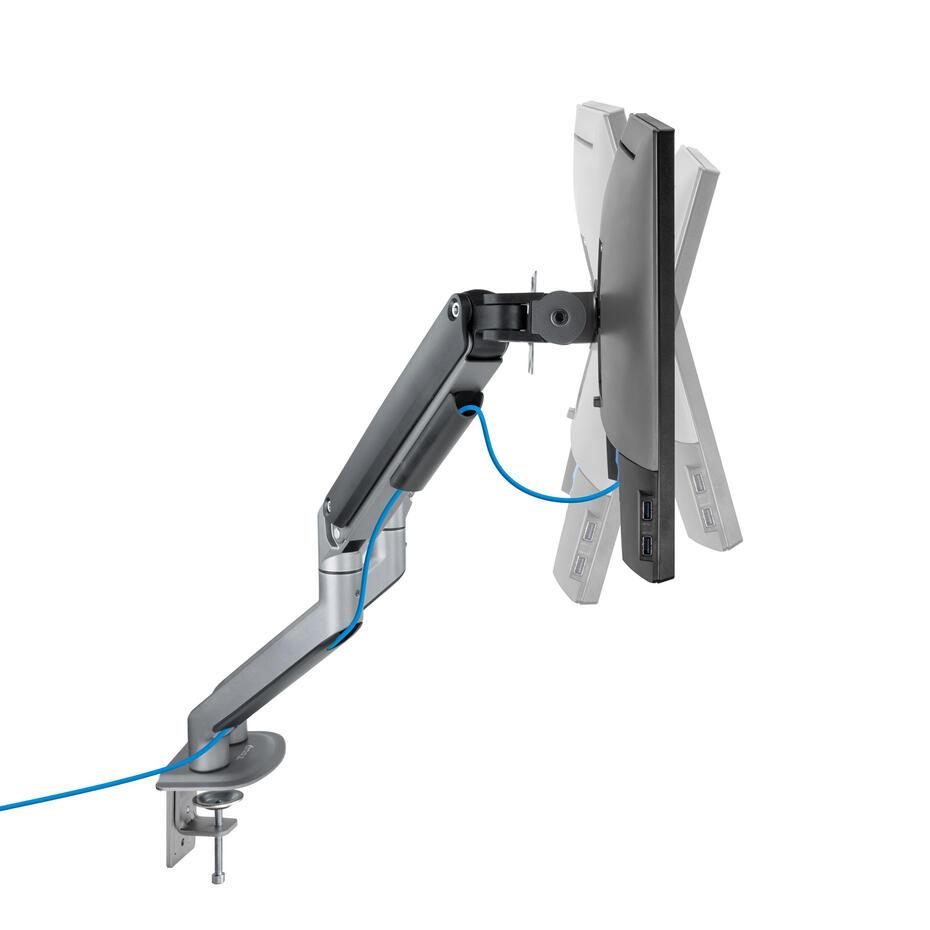 Suporte de Mesa para 2 ecrãs 17-32 DB4132TNR-G