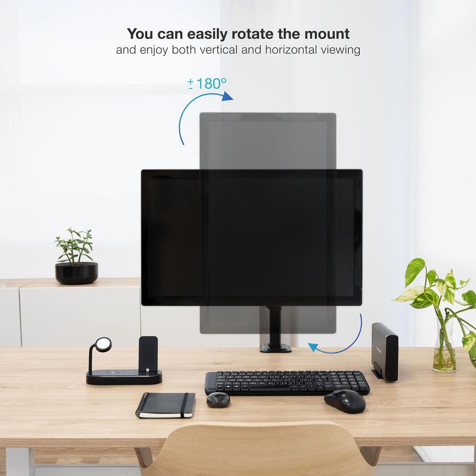 Suporte de Mesa para Ecrã de 17-32 DB1801TN-B