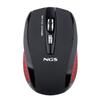 Rato Sem Fio NGS Flea Red Advance