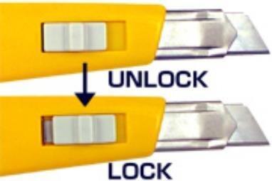 X-Acto OlfA Heavy-Duty Side Lock 100-FL