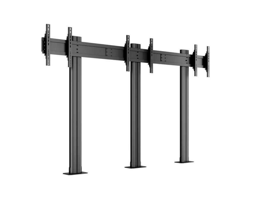 M Public Video Wall Stand 3-screens 40-55