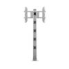 M Display Stand 180 Single Silver Floormount