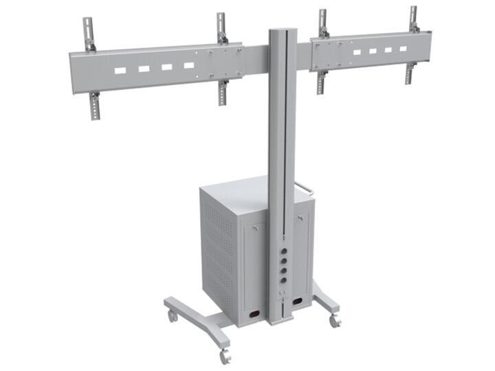 M Public Display Stand 180 Dual MediaBox4