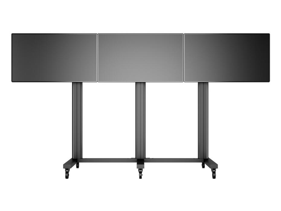 M Public Video Wall Stand 3-screens 40-55