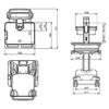 M Universal Workstation Cart DT UPS
