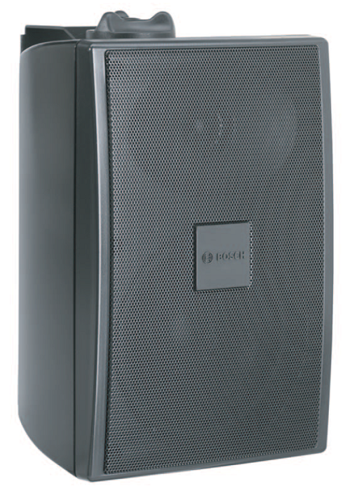 Caixa acústica de parede preta 15W LB2-UC15-D1
