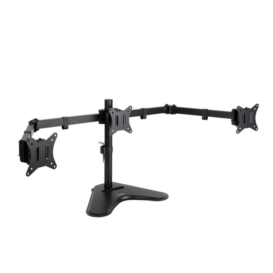 Suporte de Mesa para 3 Ecrãs 17-27 DB1704TN-B
