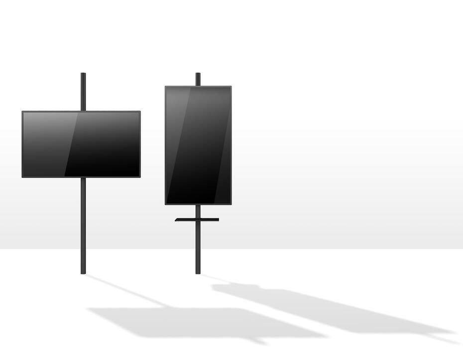 Suporte de chão ao teto Pro Design-Series MBFC1UD